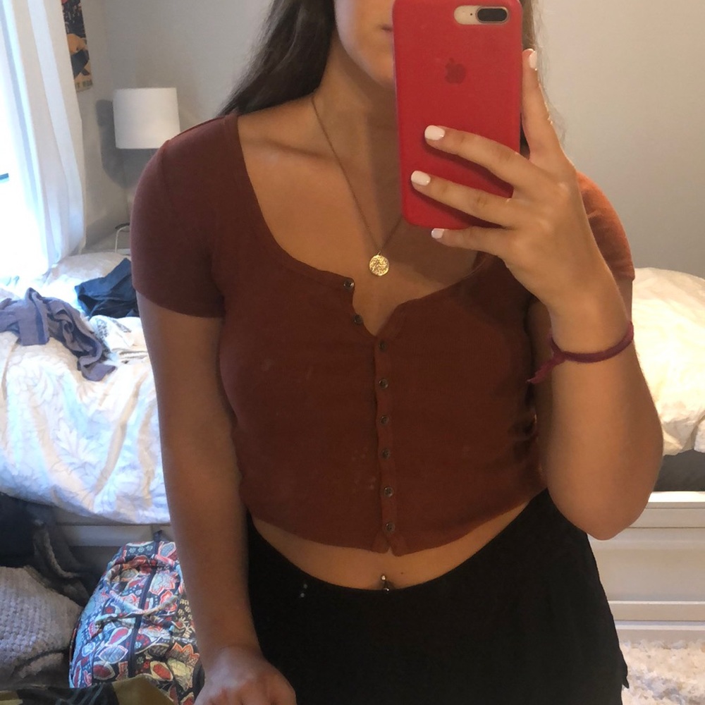 Forever 21 cropped tee